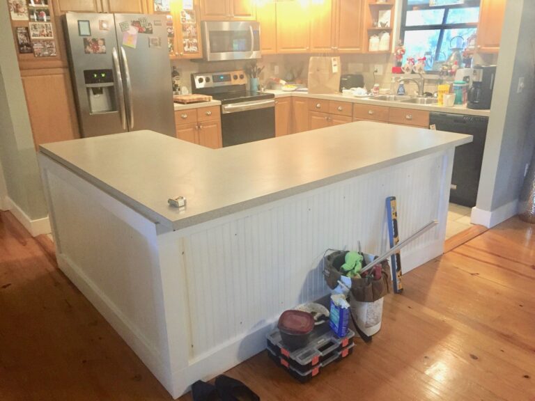 An Affordable Solution To Ugly Countertops Frickin' Fab